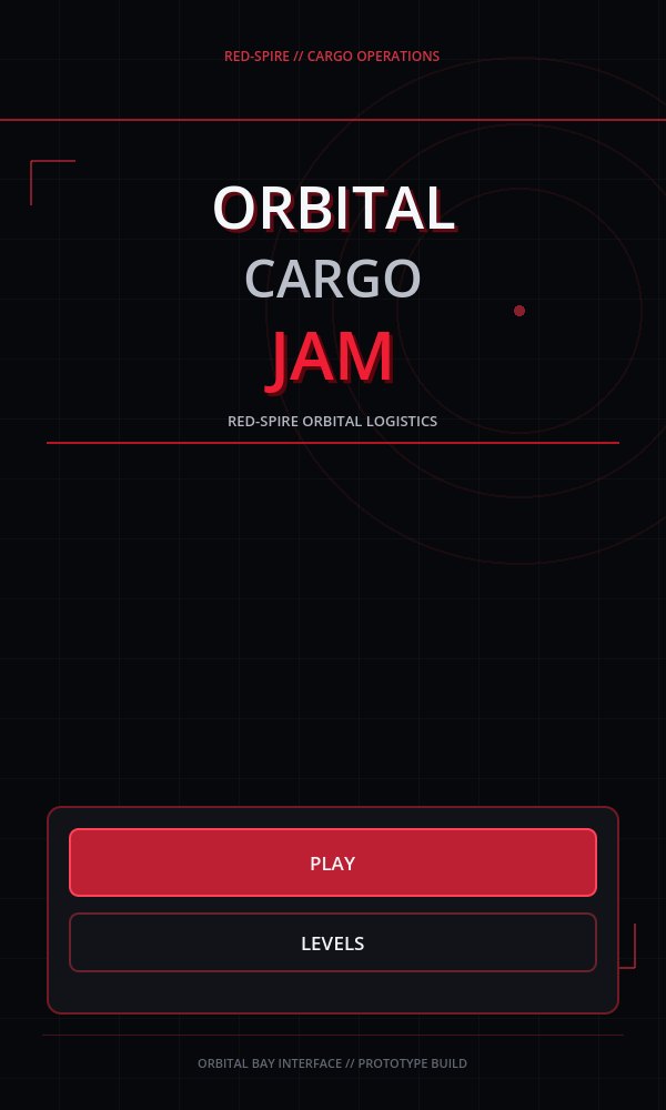 Orbital Cargo Jam prototype artwork